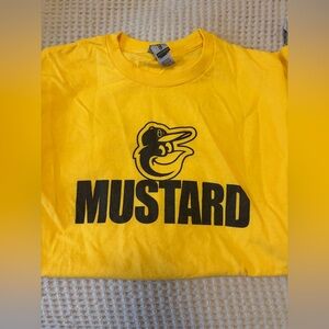 Baltimore Orioles Mustard Graphic T-Shirt